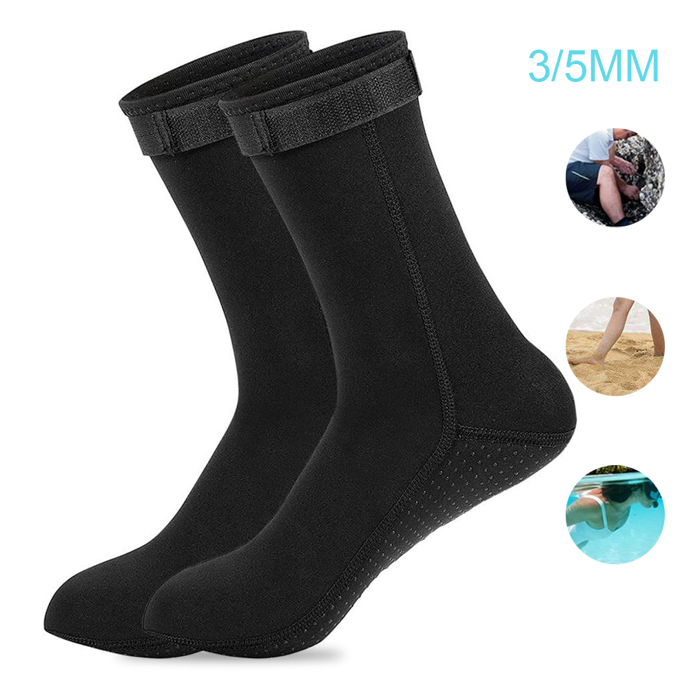 Snorkel Dry Top - 5mm Neoprene Socks 3mm Wetsuit Shoes